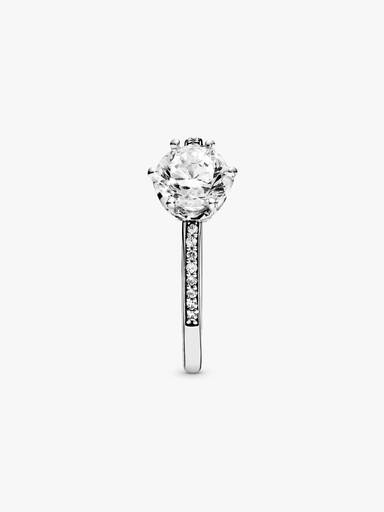 Sparkling Crown Ring