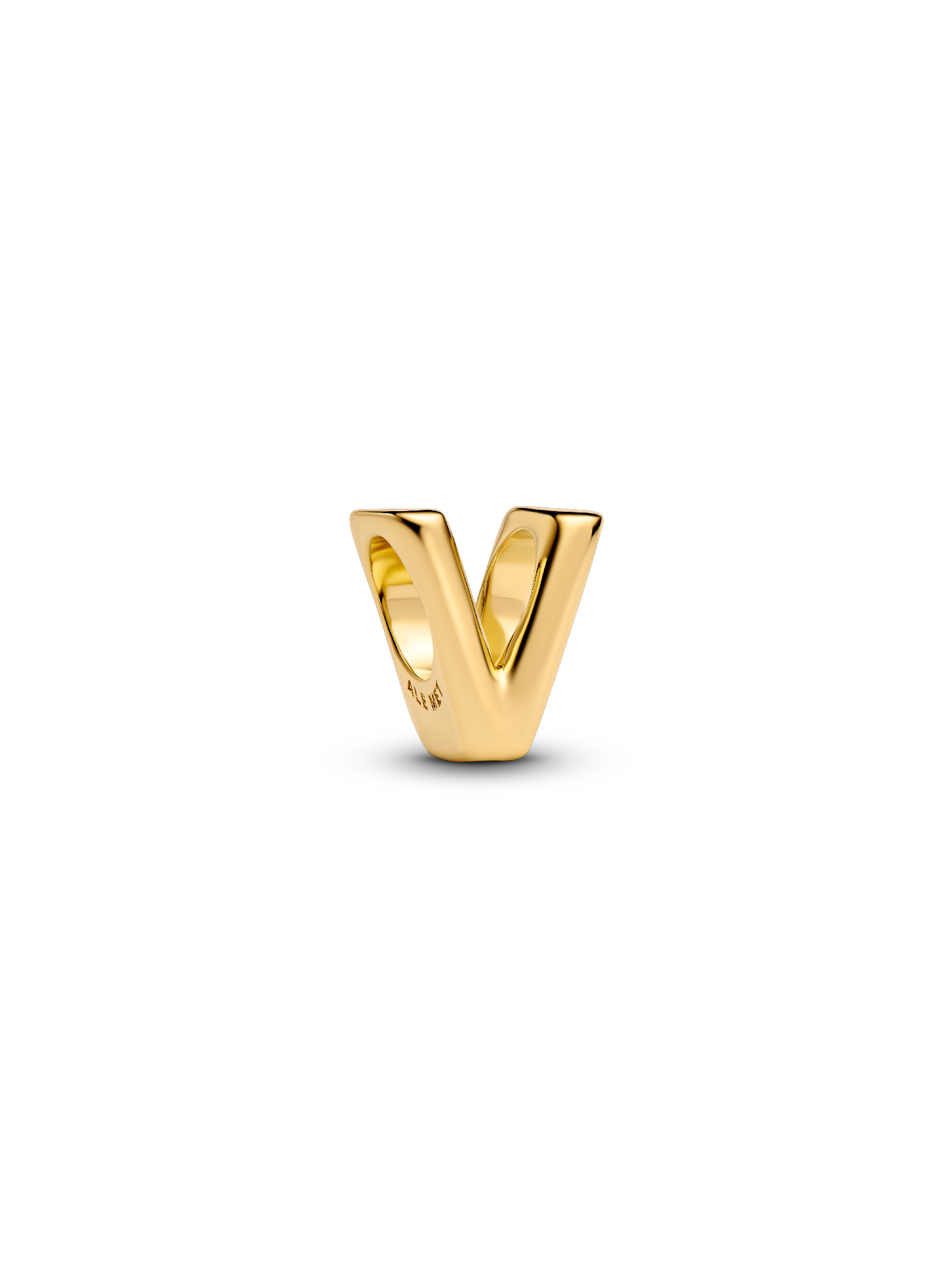 Letter V Alphabet Mini Charm