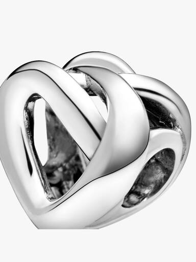 Knotted Heart Charm