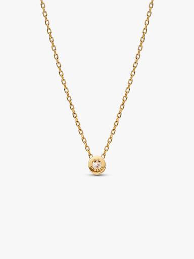 Pandora Era Lab-Grown Diamond Bezel Pendant Necklace