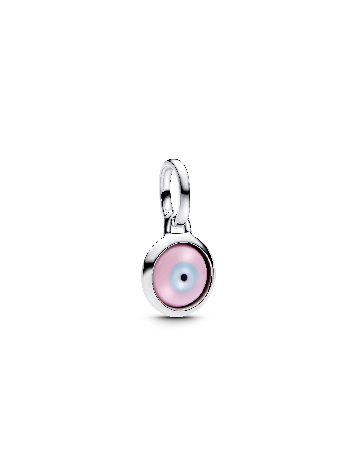 Engravable Evil Eye Murano Glass Mini Dangle Charm