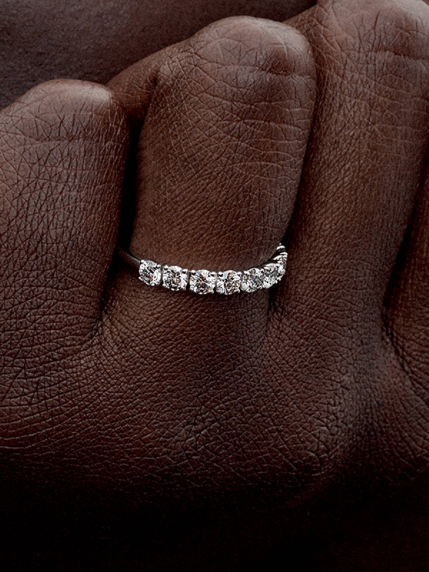 Pandora Era Lab-Grown Diamond Half Eternity Band Ring