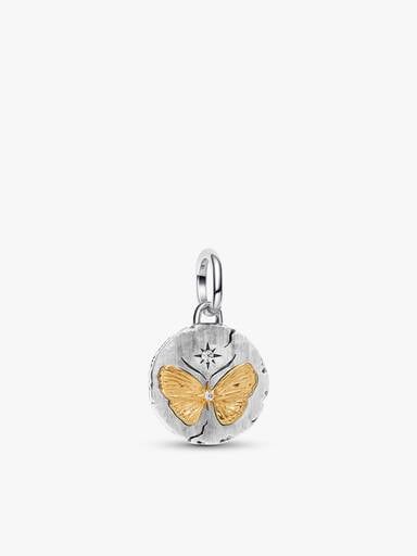 Butterfly & Rose Talisman Charm Set