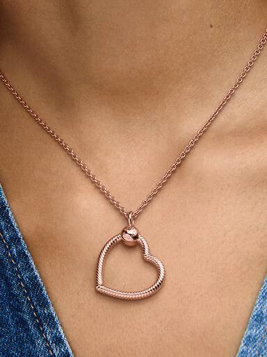 Pandora Moments Heart Charm Pendant