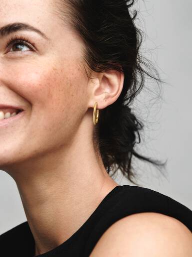 Pandora Moments Charm Hoop Earrings