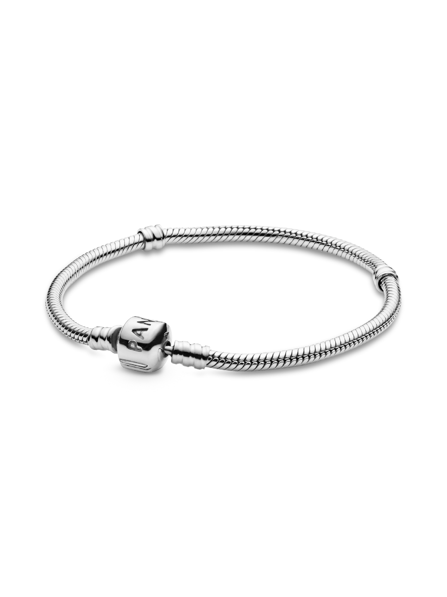 Barrel Clasp Snake Chain Bracelet