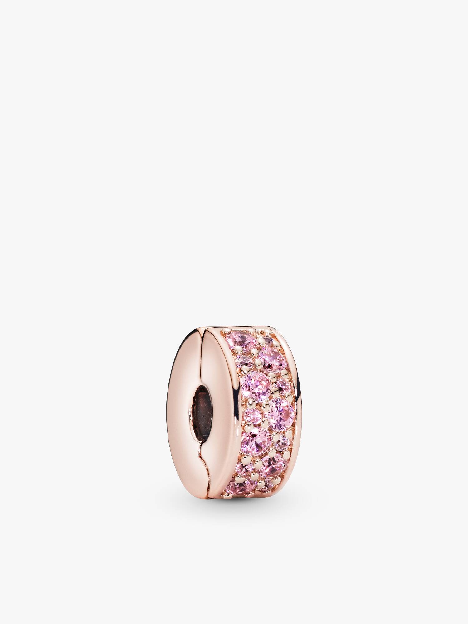 Pink Pavé Clip