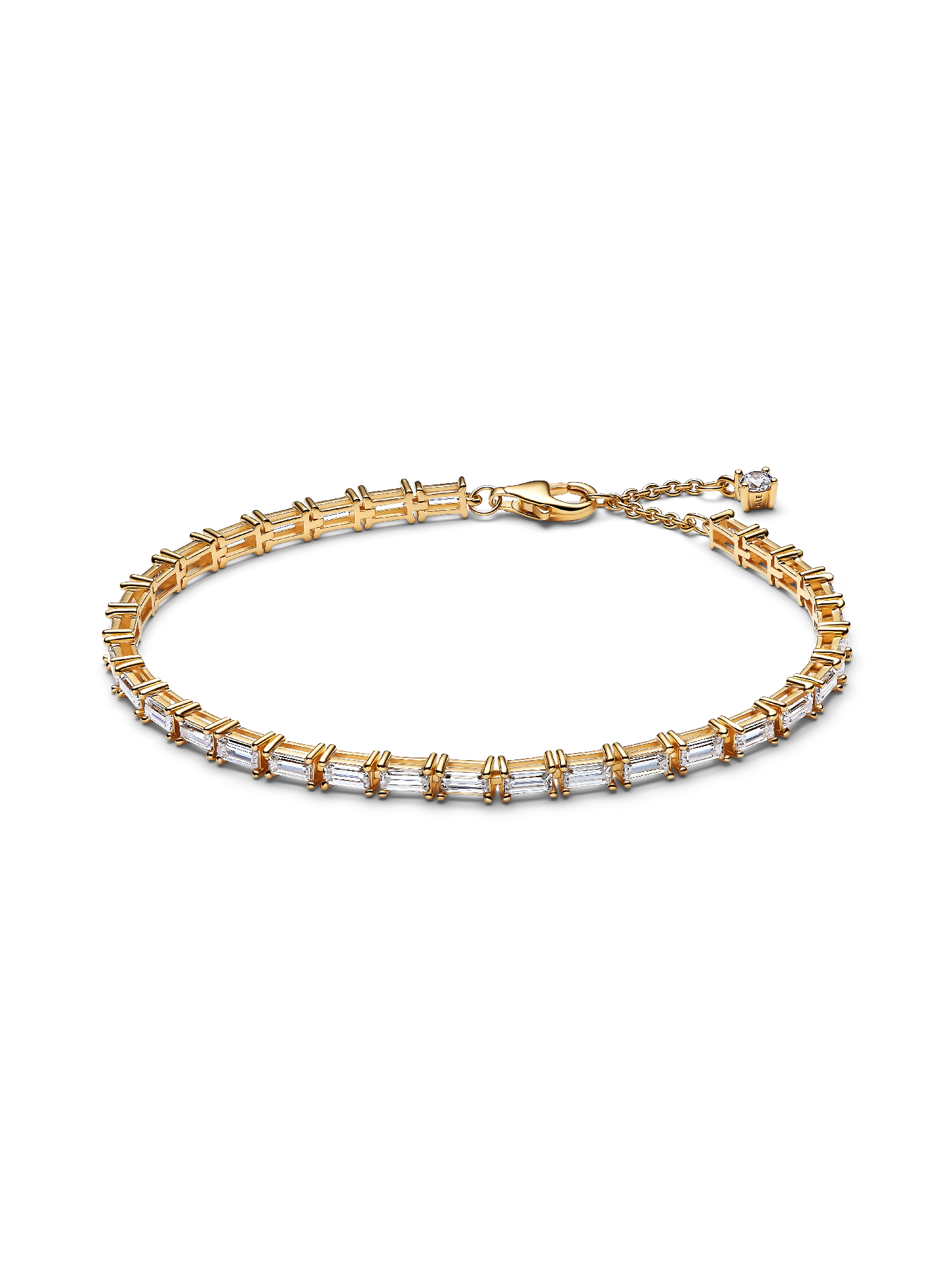Sparkling Baguette Tennis Bracelet
