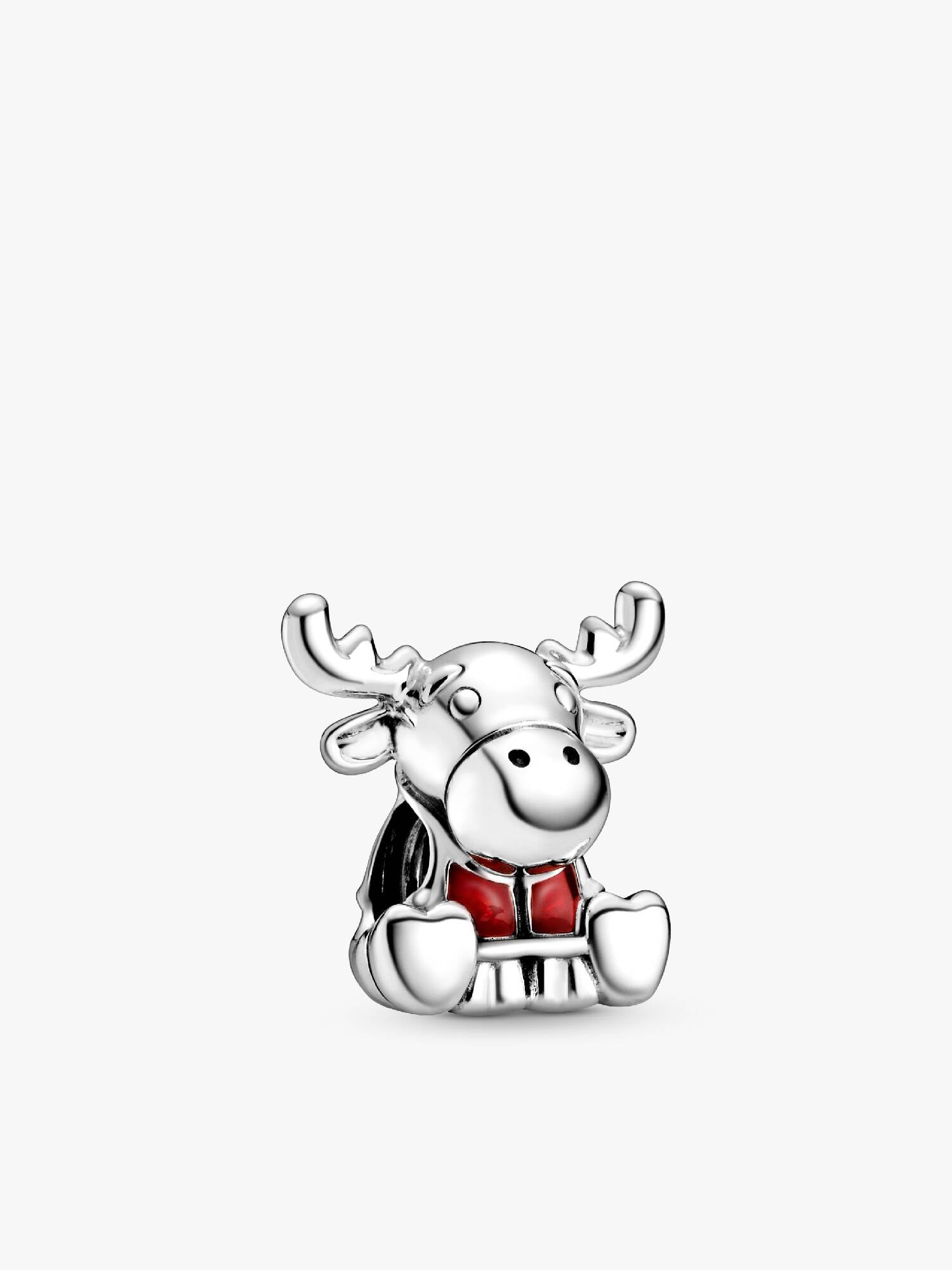 Canada Moose Maple Leaf Charm