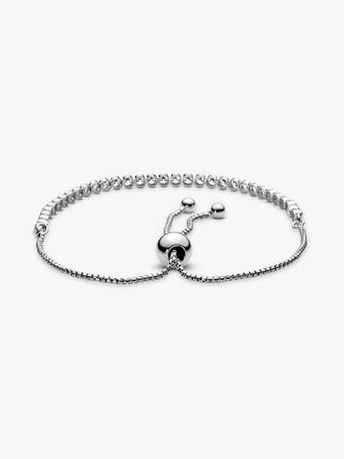Sparkling Slider Tennis Bracelet