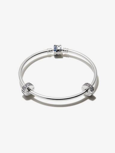 Celestial Moments Bangle Value Silver Set