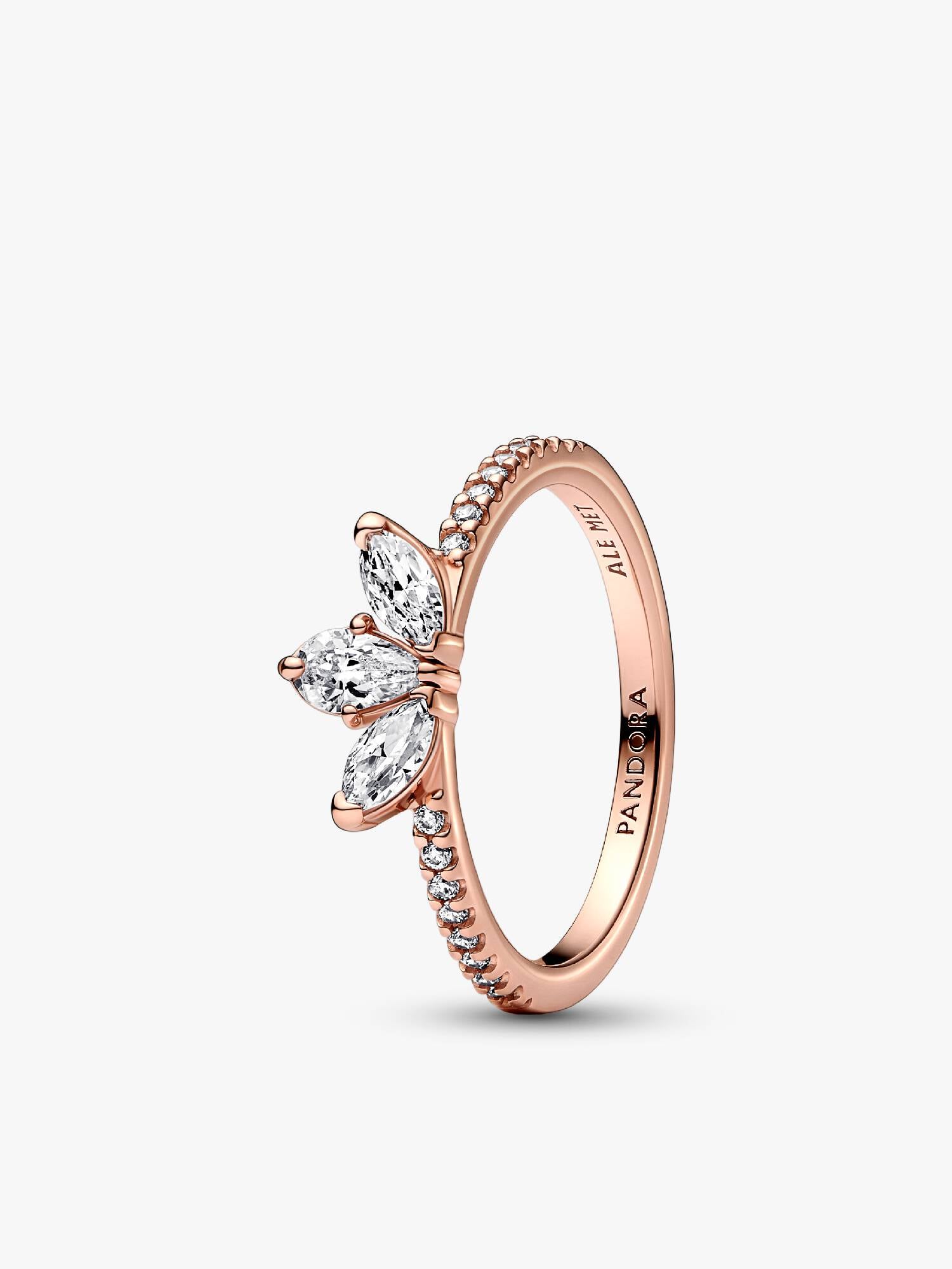 Sparkling Herbarium Cluster Ring