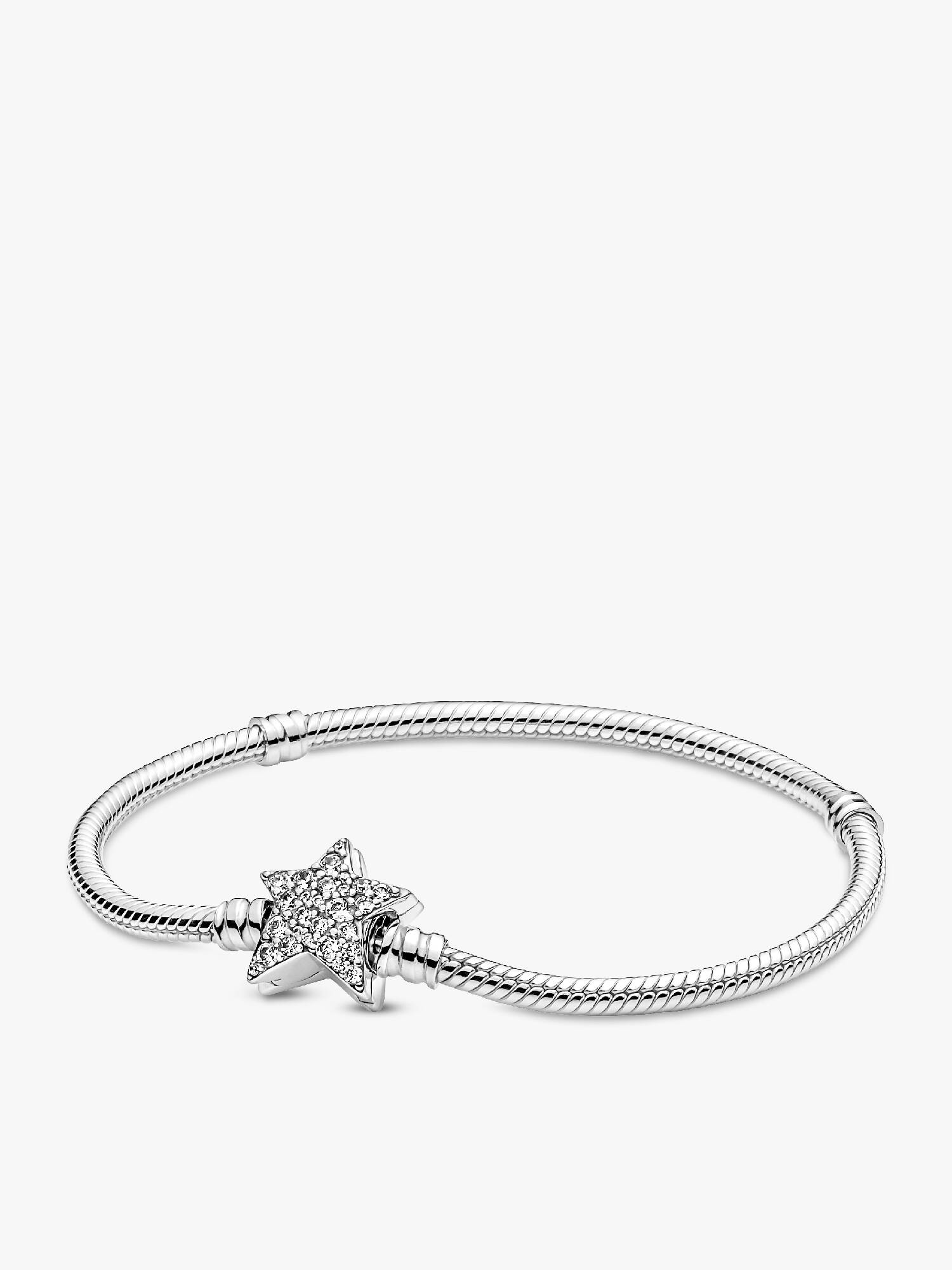 Asymmetric Star Clasp Snake Chain Bracelet