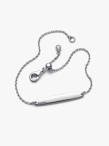 Engravable Bar Chain Bracelet