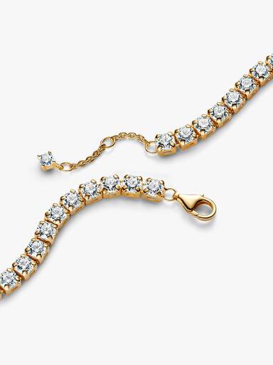Sparkling Bold Tennis Bracelet