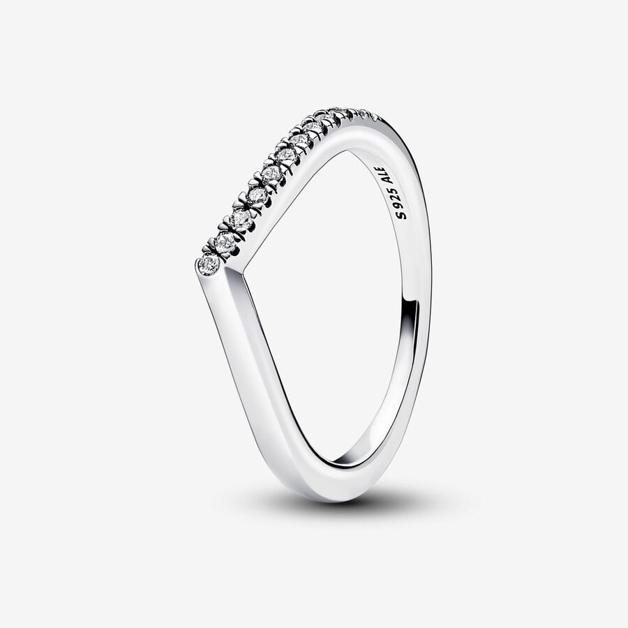 Pandora Timeless Wish Half Sparkling Ring image number 0