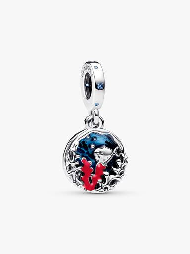 Australian Coral & Fish Double Dangle Charm