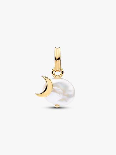 Treated Freshwater Cultured Baroque Pearl Cloud Dangle Charm