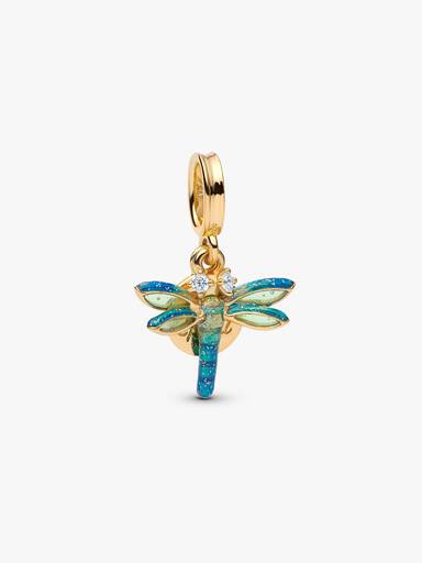 Dragonfly Double Dangle Charm