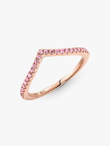 Pandora Timeless Wish Sparkling Pink Ring