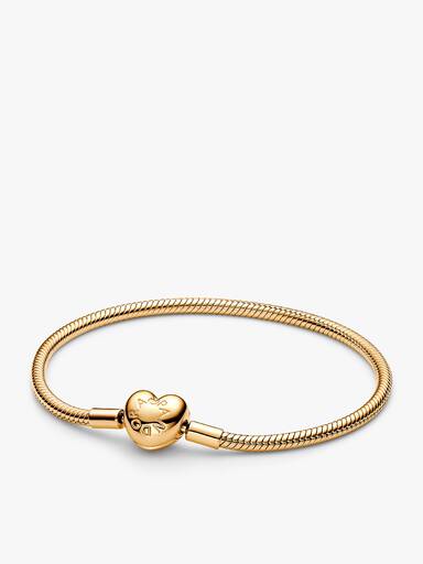 Key & Heart Padlock Bracelet Set