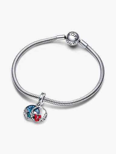 Australian Coral & Fish Double Dangle Charm