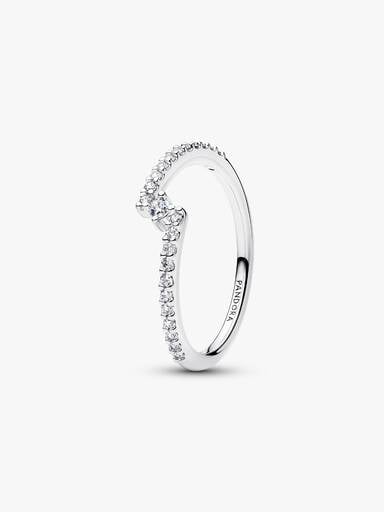 Sparkling Split Pavé Ring