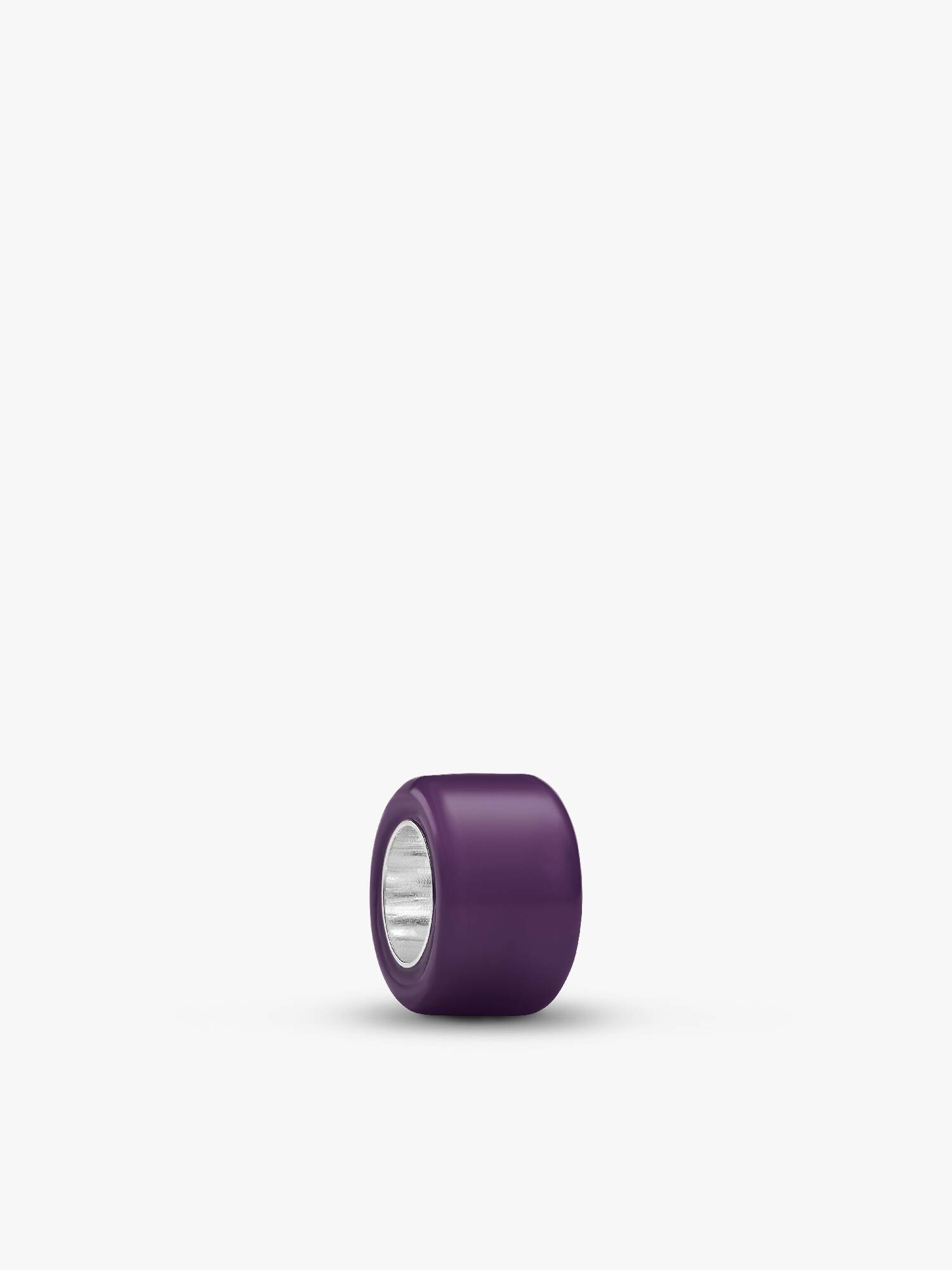 Purple Murano Glass Mini Charm