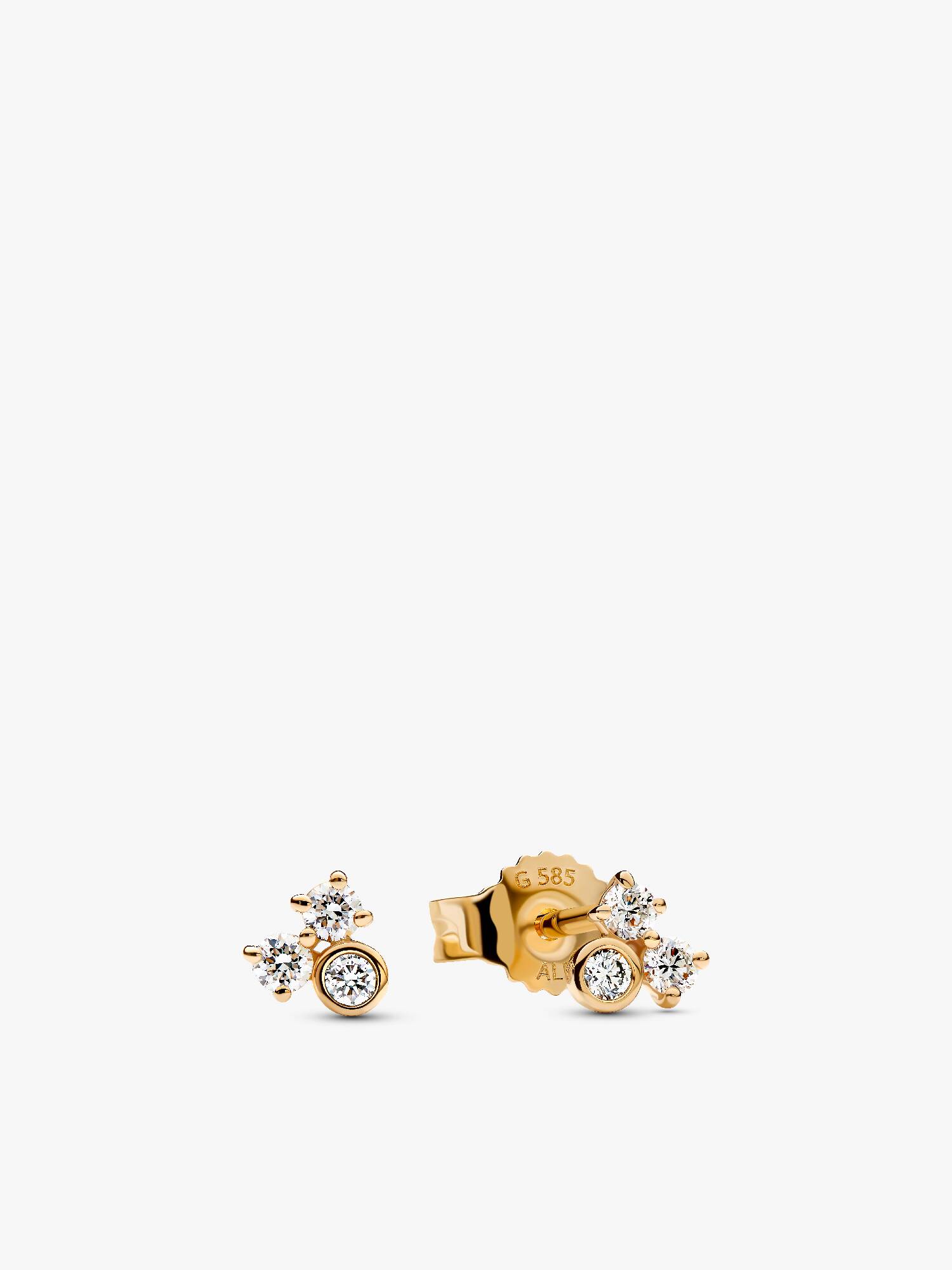 Pandora Era Lab-Grown Diamond Cluster Stud Earrings