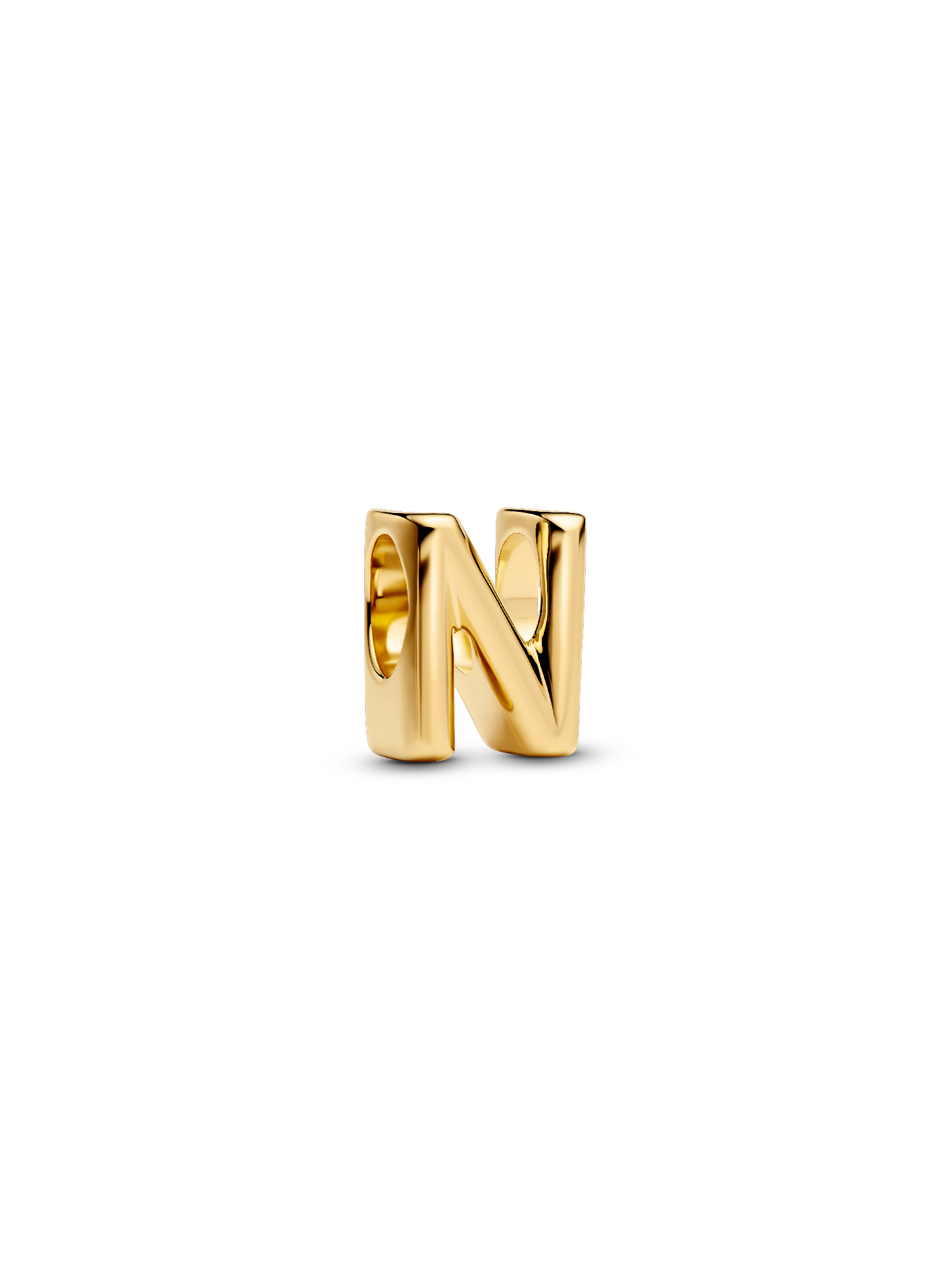 Letter N Alphabet Mini Charm