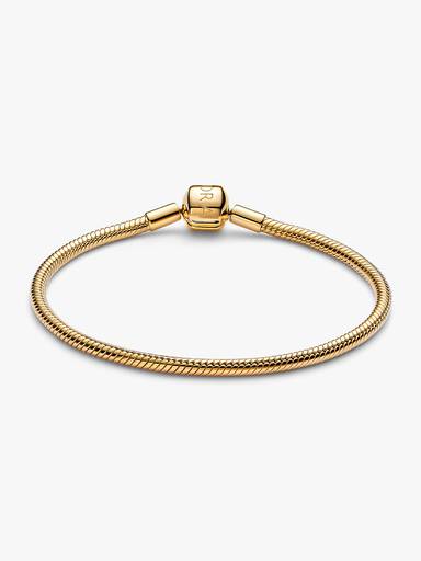 Barrel Clasp Snake Chain Bracelet