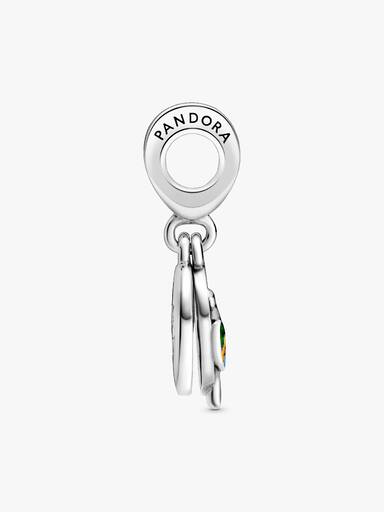 Brazil Beach & Parrot Dangle Charm