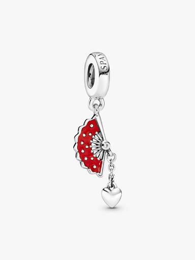 Spanish Fan Dangle Charm