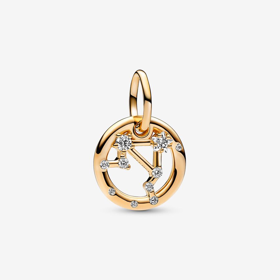 Libra Zodiac Dangle Charm image number 0