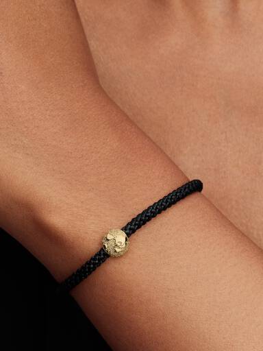 Textured Globe Mini Charm