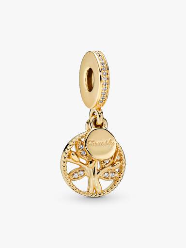 Sparkling Family Tree Hanging Charm