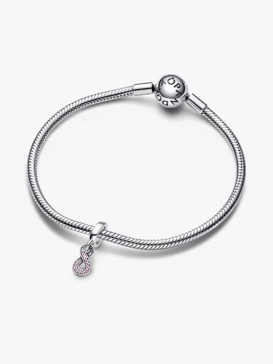 Sparkling Infinity Dangle Charm