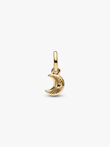 White Crescent Moon Mini Dangle Charm