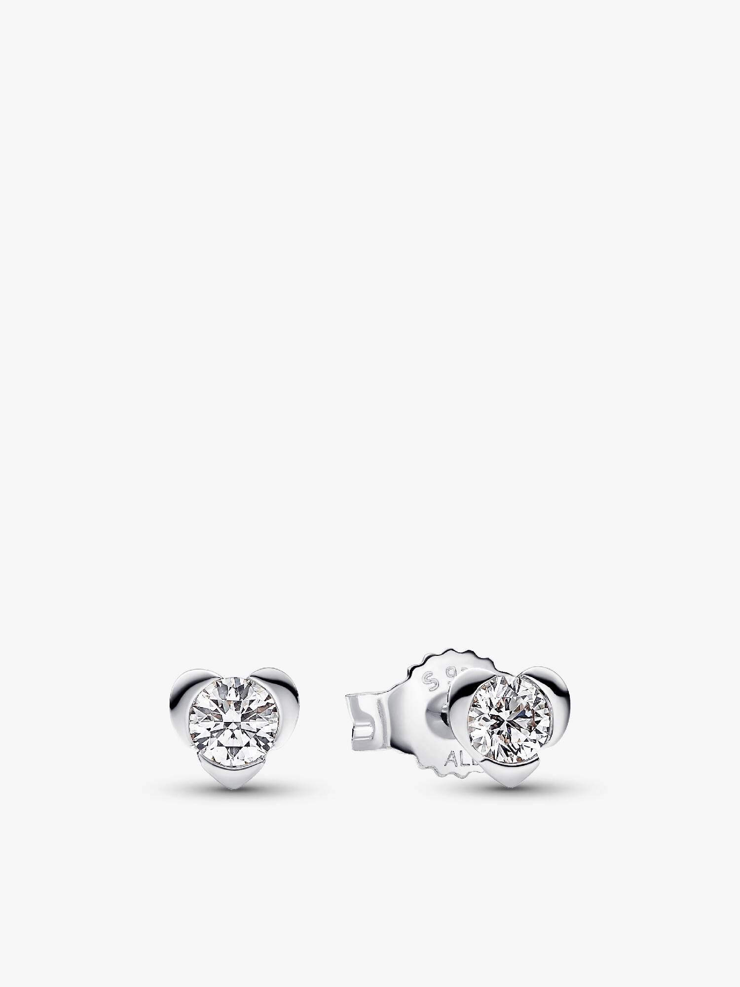 Pandora Talisman Lab-Grown Diamond Heart Earrings