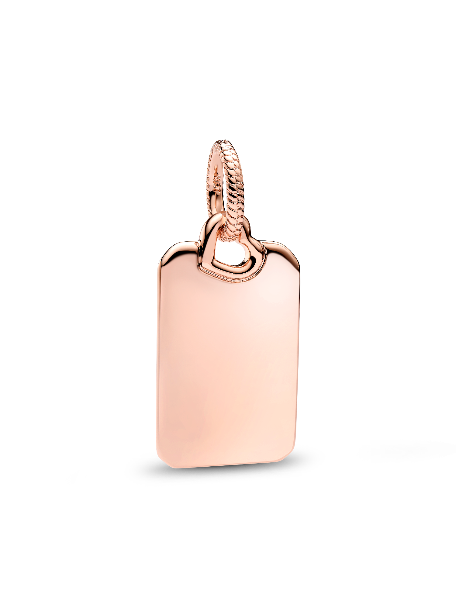 Engravable Rectangle Tag Pendant