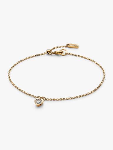 Pandora Talisman Lab-Grown Diamond Heart Chain Bracelet