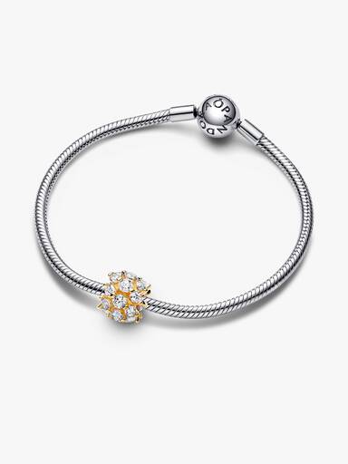 Sparkling Round Charm