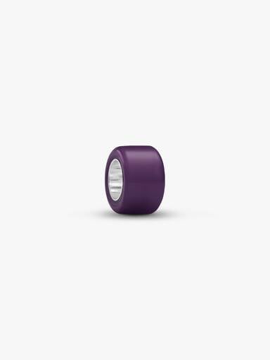 Purple Murano Glass Mini Charm