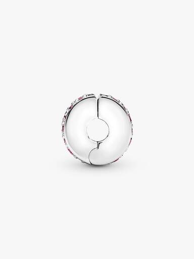 Pink Pavé Clip