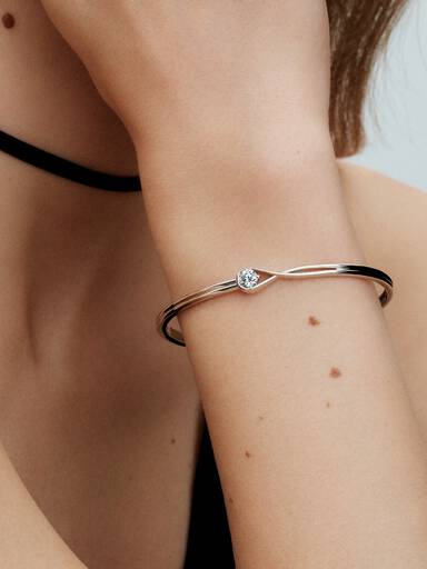 Pandora Infinite Lab-Grown Diamond Bangle