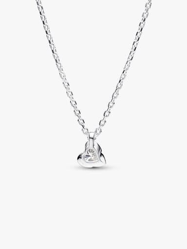 Pandora Talisman Lab-Grown Diamond Heart Pendant Necklace
