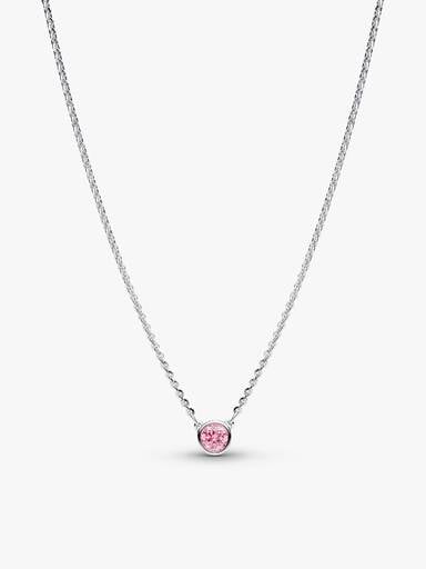 Perfect in Pink Lab-grown Diamond Necklace Set