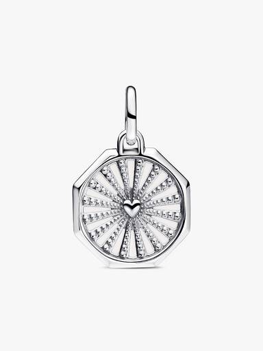 Infinity Medallion Charm