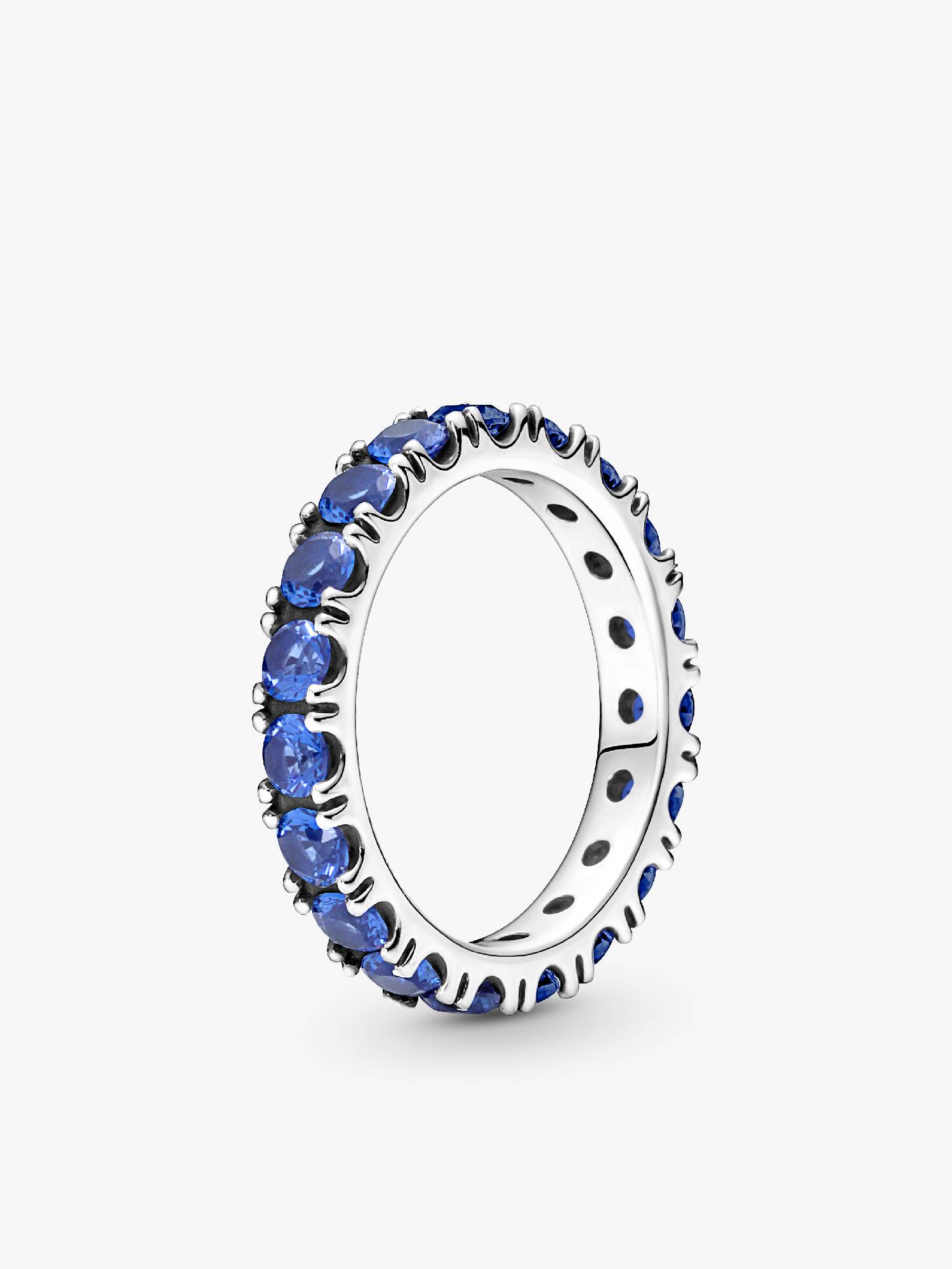 Sparkling Row Eternity Ring