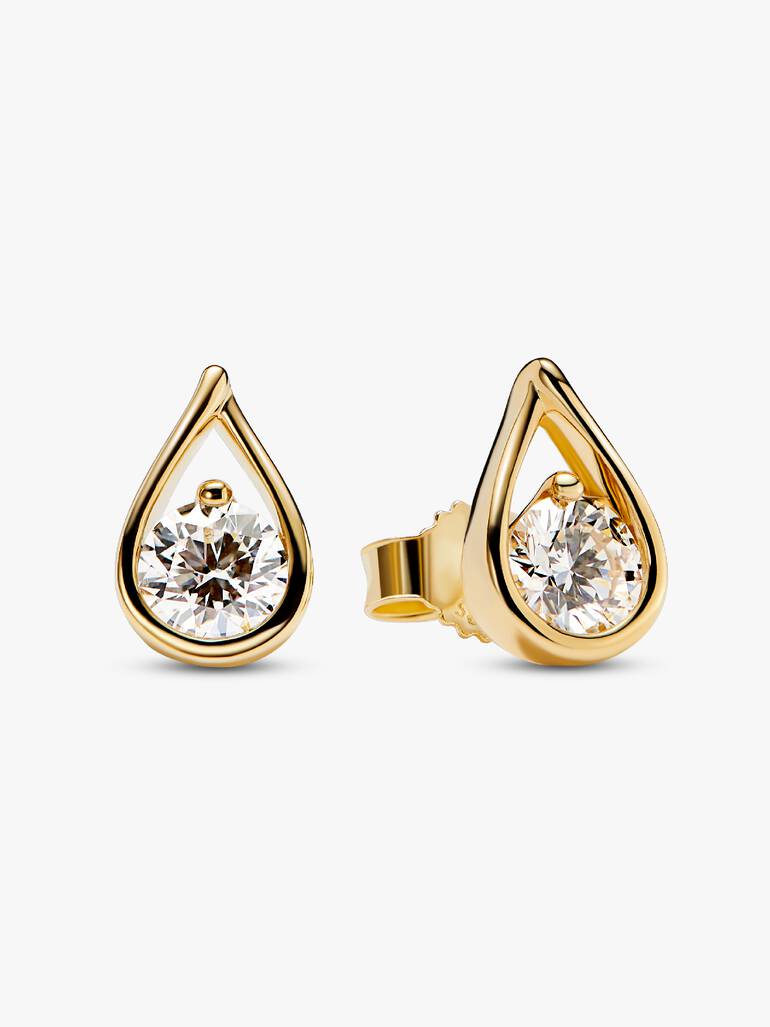 Pandora Infinite Lab-Grown Diamond Stud Earrings